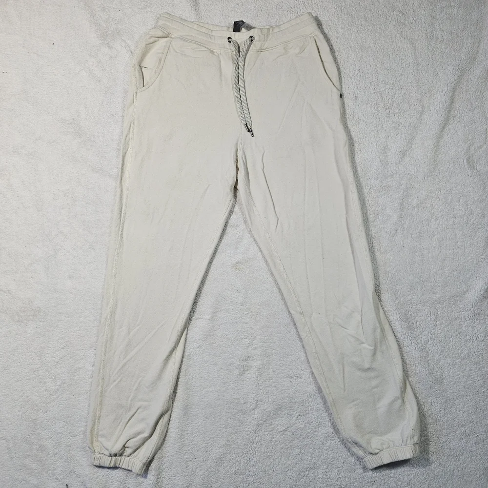 Vuori Performance Jogger Ecru Heather - Picture 3 of 12